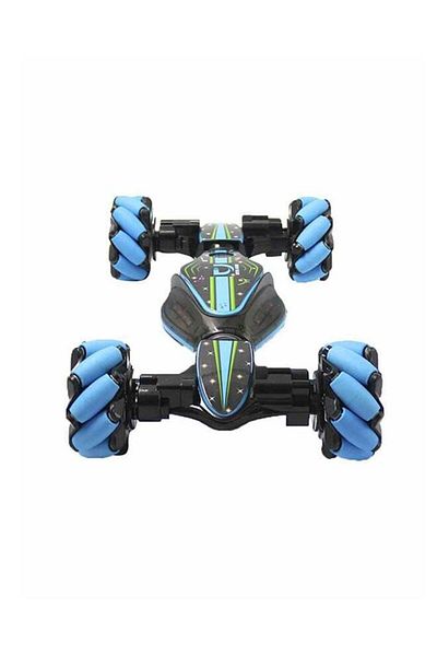 Generic RC Stunt All-Terrain Double-Sided Car 360 Degree Rotation Durable Plastic Wheels And Cheerful Music
