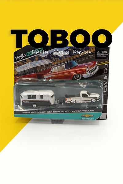 shop Maisto 1:64 Scale 1993 Chevrolet 454 Ss Pickup Tow Camper Model – Alloy & Abs