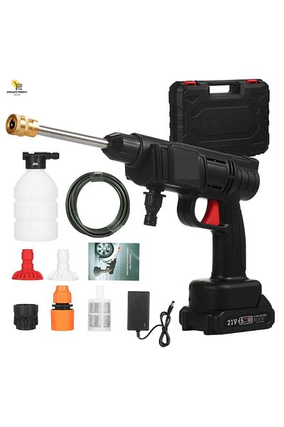 FİAPFO APF® Pressure Washer , Portable, Cordless, with Two 48V Batteries