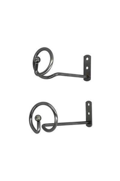 Generic Micasa 2-Piece Basic Tie Back Pewter