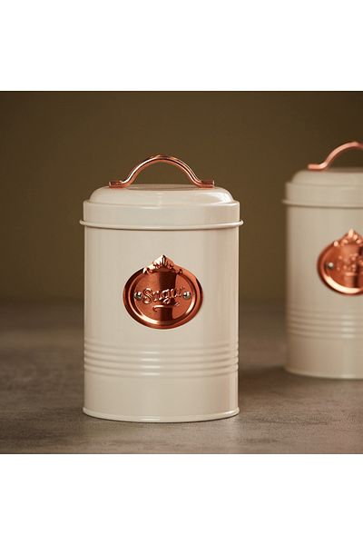 Home Center Englewood Metallic Detail Sugar Container - 1.2 L