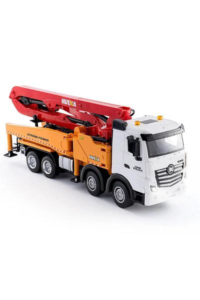 Huina Concrete pump truck Huina 1381 scale 1:18