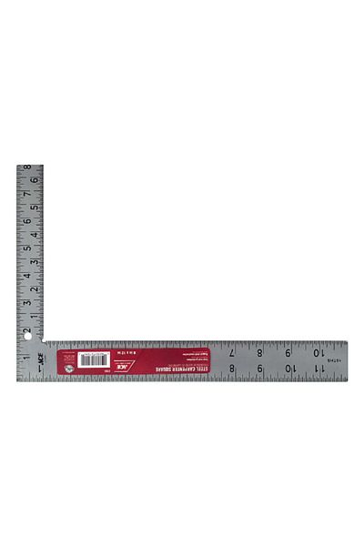 ACE Steel Carpenter Square Silver 12 x 8inch