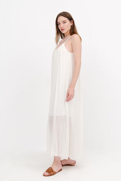 Addax Long Dress with Rope Strap E3173
