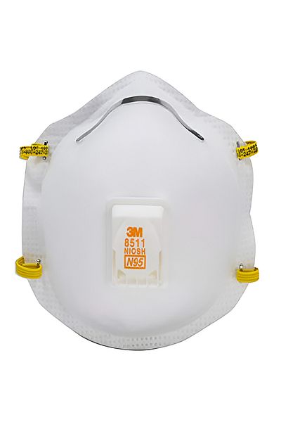 3M 10-Piece N95 Sanding and Fiberglass Valved Respirator Mask