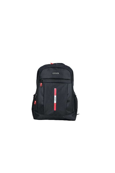 Generic STARGOLD 18-Inch Lightweight Backpack, Durable Polyester, Red Zip Accents, Sporty Travel Design