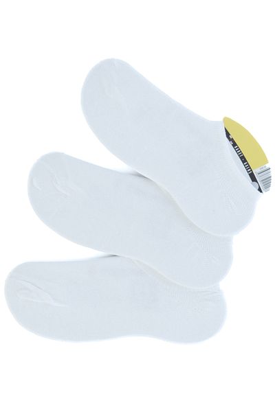Ottoland Men's Summer Ballerina Socks Cotton 3-Piece Ascona Model Anti-Sweat Anti-Slip No Odor