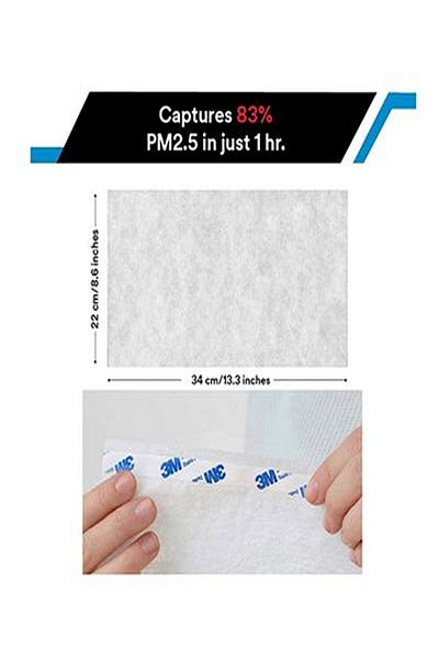 3M Effectively Traps Wall Mounted Electrostatic Air Conditioner Filter