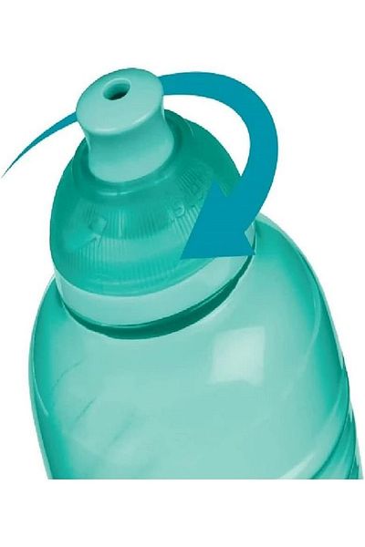 Sistema 330 ml Squeeze Bottle – Green, Easy-Use Dispenser