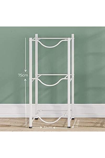 SKY TOUCH SKY-TOUCH 3 Tier Water Jug Rack, 5 Gallon Water Bottle Holder Heavy Duty Water Bottle Stand Storage