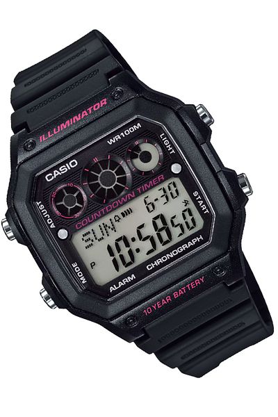 Casio Youth Series Digital Grey Dial Men's Watch - AE-1300WH-1A2VDF(D105)