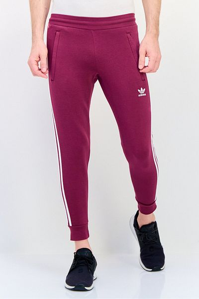 adidas Men Slim Fit Outdoor Jogger Pants, Maroon