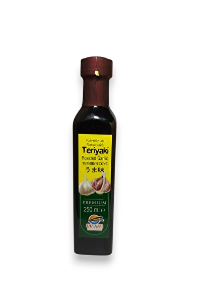 UMAMIFOOD Gurme Kavrulmuş Sarımsaklı Teriyaki Sos 250 ml Yeni Ürün