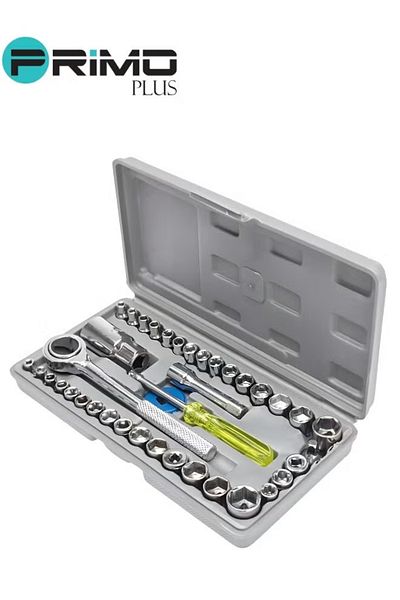 Primo Plus 40 PCs Combination Socket Wrench Set