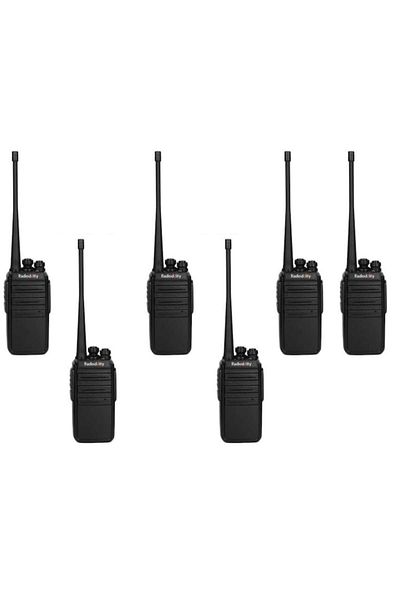 Radioddity Set 6 portable radios Radioddity GA-2S, PMR, 16 channels, 2W