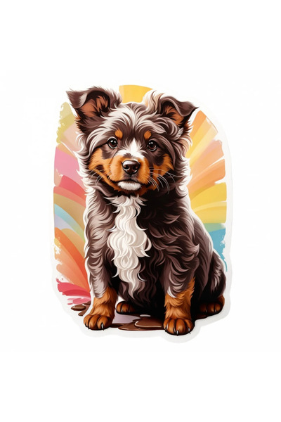 INOVATIX Σετ 8 τεμαχίων, αυτοκόλλητο σκύλου με θέμα τη σοκολάτα York, INOVATI...