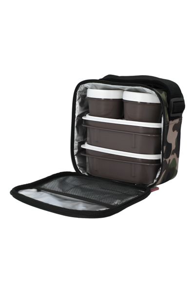 Tatay Casual Camouflage Print Lunch Bag - Multicolor