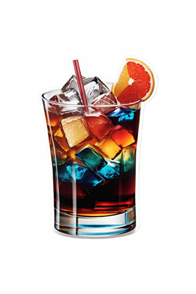 INOVATIX Set de 8 piese, autocolant cocktail cu gheață, INOVATIX®. 6 cm