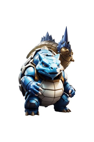 INOVATIX Set de 8 piese, autocolant Pokemon dragon, INOVATIX®. 6 cm