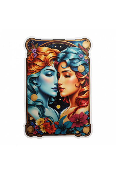 INOVATIX Σετ 8 τεμαχίων, Αυτοκόλλητο με το Σύμβολο του Ζωδιακού Κύκλου των Δι...