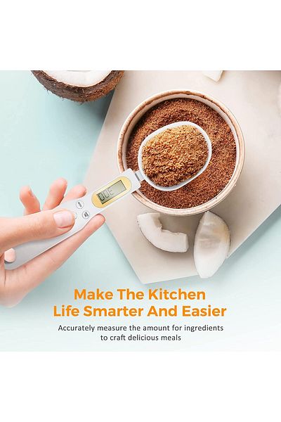 Generic Digital Spoon Scale 500g – Precise Lcd Measuring Spoon For Baking, Coffee, Cooking & Pet Nutrition