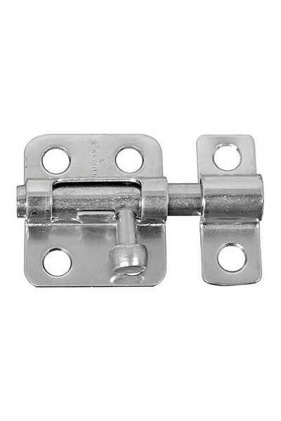 ACE Zinc Plated Heavy-Duty Barrel Bolt with Screws Silver 2inch