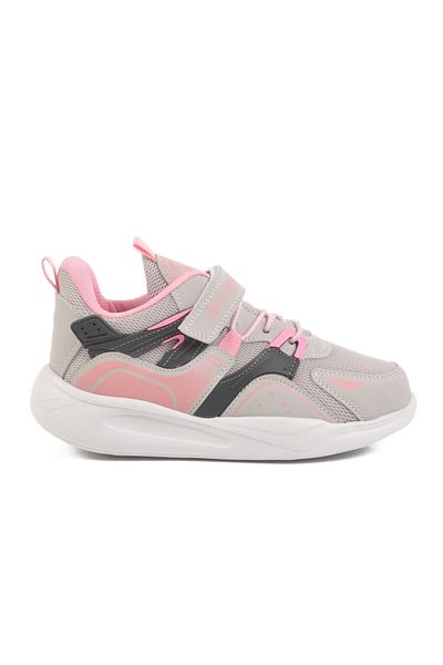 Aspor Ice Pink Velcro Girls' Sports Shoes