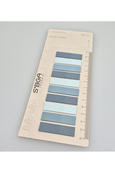 sibga tasarım Transparent Colored Postit Post-it Post It.Bookmark Bookmark Postit Sticker Note Paper 200 Sheets