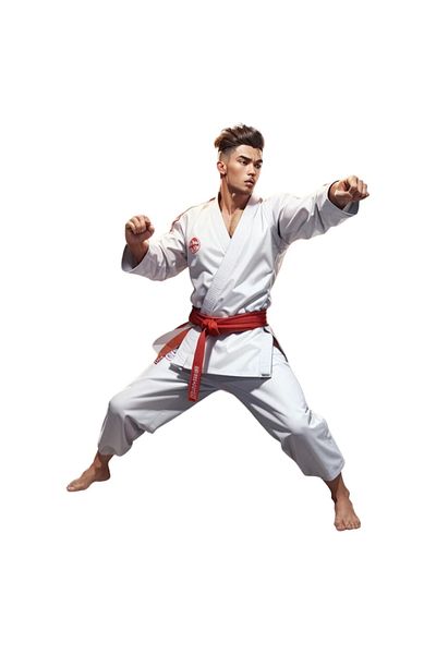 INOVATIX Set de 8 piese, autocolant sportiv Karate în luptă, INOVATIX®. 6 cm