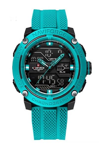 Naviforce Men's Water Resistant Analog/Digital Watch