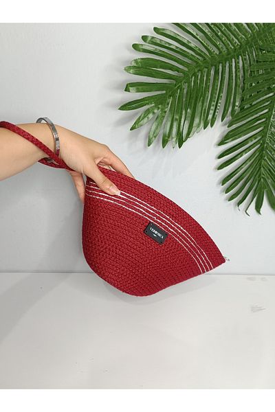 VeronicA Clutch Hand Bag ,Polyester Tress Bag