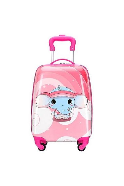 OEM 18 inch cartoon children's cabin trolley for girls, ZUBI HOME, with 4 wheels