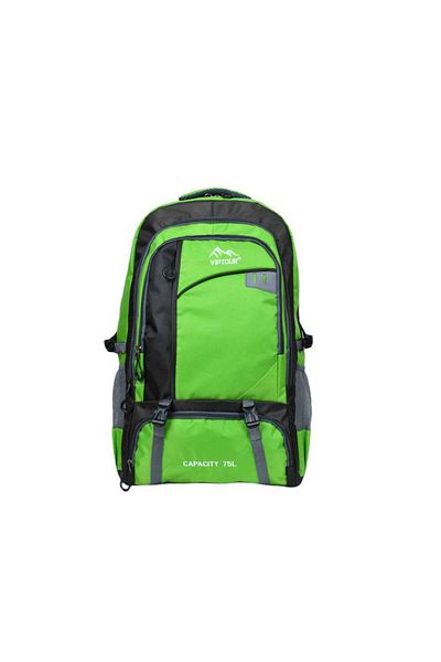 Generic STARGOLD 24-Inch Green Backpack, 75L Capacity, Durable Polyester, Versatile Outdoor Travel Bag