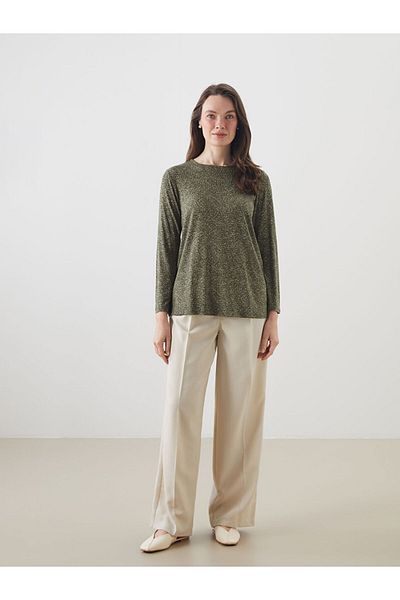 LC Waikiki New Season Crew Neck Pattern Women's T-Shirt - S5Gl16Z8