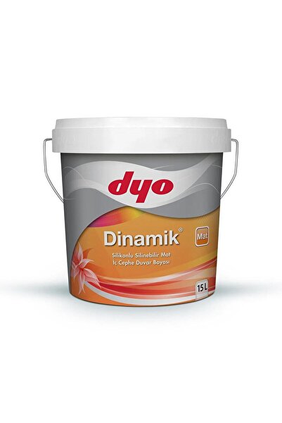 Dyo (5579) VİZON 15LT DİNAMİK MAT SİLİKONLU SİLİNEBİLİR İÇ CEPHE DUVAR BOYASI