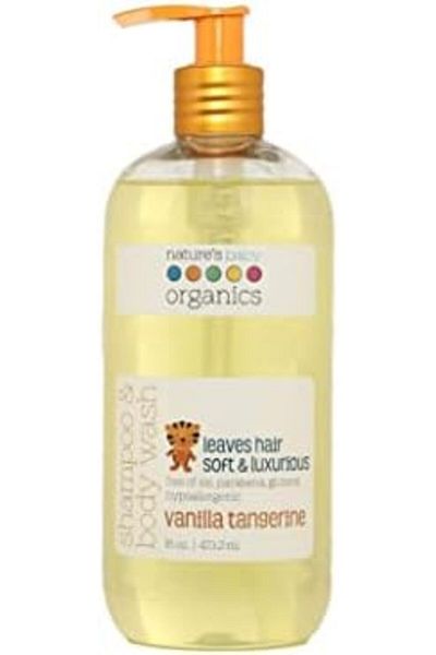 Nature'S Baby Organics 3-in-1 Baby Shampoo, Body Wash and Face Wash, Formulated Specifically for Pro