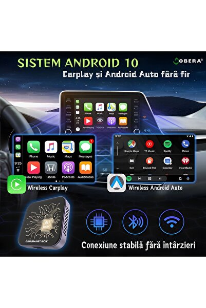 goBERA AI Box Auto Wireless CarPlay and Android Auto - goBERA
