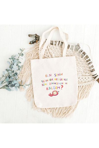 Bi Dünya Store Geantă de pânză Yiğın Hoşgörü