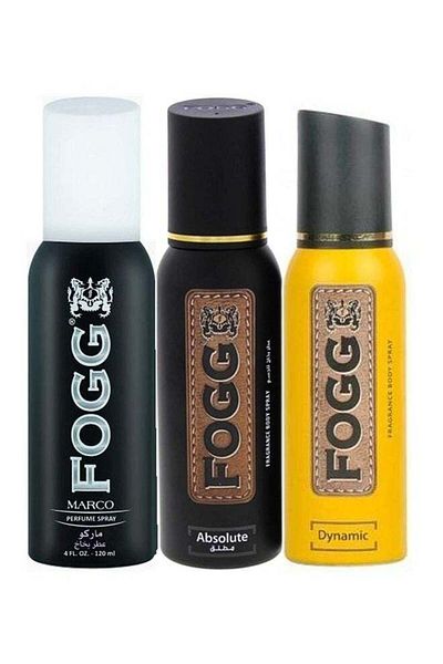 FOGG Set of 3 Body Spray For Men
