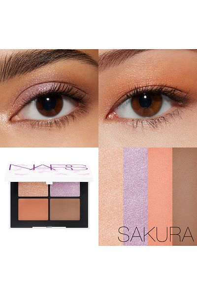 Nars Quad Eyeshadow Limited Edition Matte & Satinious Rich Pigments and Luxurious Texture (1.1X4) Gr