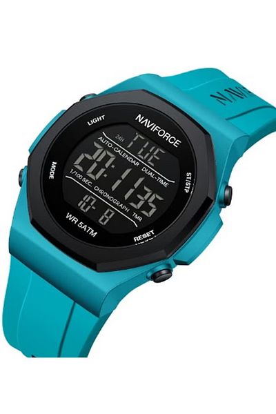 Naviforce Men's Water Resistant Luxury Digital Sports Watch New Edition