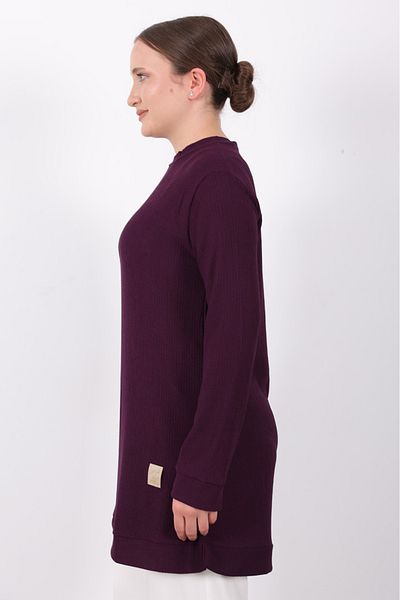 Linvey Gift Comfortable Seasonal Daily Wrinkled Fabric Short Sleeve Sports Tunic