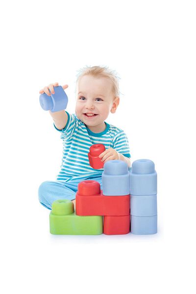 DEDE Toy Soft Big Blocks 12 Pieces 04005
