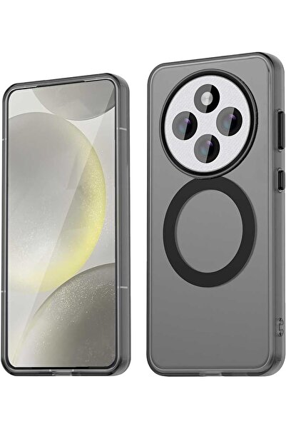 m.tk moveteck Xiaomi Redmi 14C Kılıf Kamera Çıkıntılı Mat Magsafe Halka Özell...