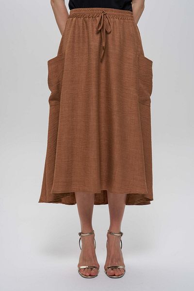 Journey Elastic Waist - Pocket Detail, Skirt