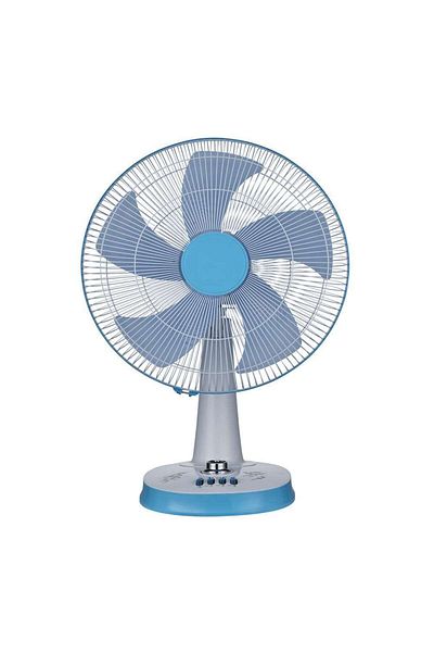 Generic STARGOLD 16-Inch Table Fan, 55W Quiet Motor, 3-Speed Settings, 5-Blade Design with 90° Oscillation