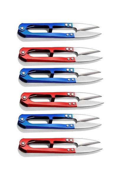 Generic 6 Pieces Embroidery Scissors For Thread Cutting