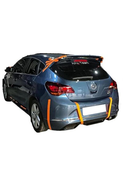 Life Tuning Opel Astra J HB Makyajlı Egzoz Görünümlü Arka Ek (Plastik)(Boyasız)