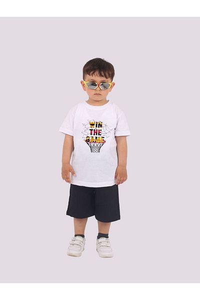 armicem Mixed Printed Men's T-Shirt & Capri Set – Colorful and Comfortable Combination