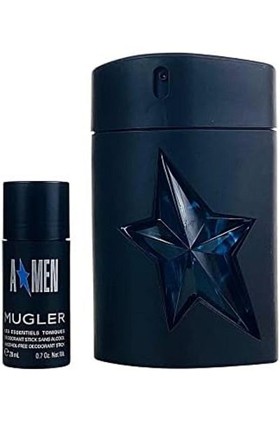 Mugler Thierry Mugler A Men Eau De Toilette, 100ML + Deo Stick Refill, 20ML Set